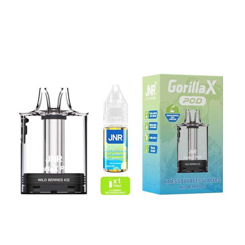 Cartouche JNR Gorilla X 43K Wild Berries Ice - JNR pas cher