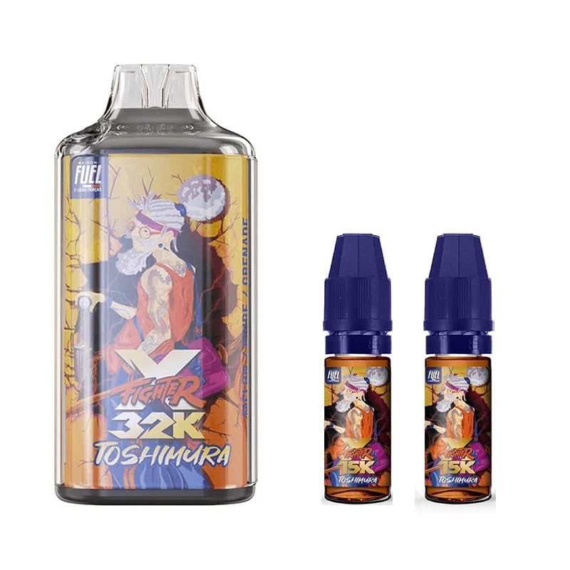 Puff Fighter X 32K Toshimura Fighter Fuel | Le Vapoteur Discount