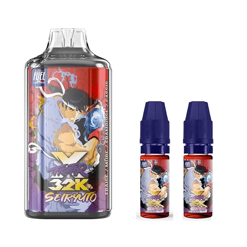 Puff Fighter X 32K Seiryuto Fighter Fuel | Le Vapoteur Discount
