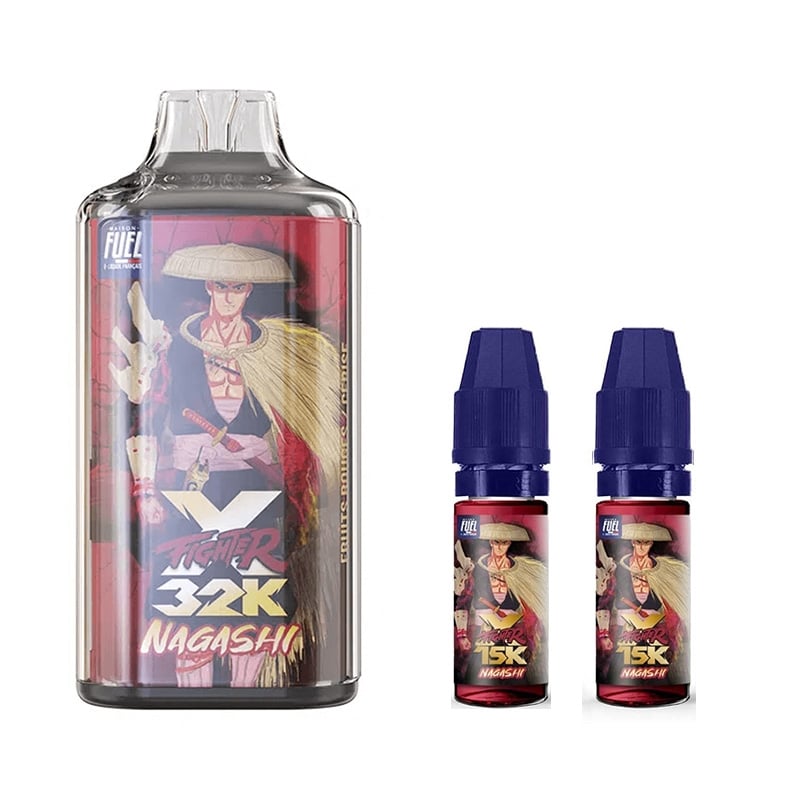 Puff Fighter X 32K Nagashi Fighter Fuel | Le Vapoteur Discount