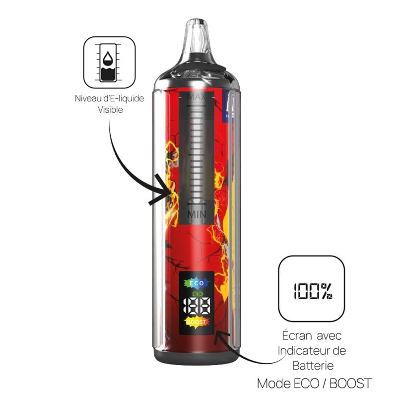 Puff Fighter X 32K Dark Shigeri Fighter Fuel | Le Vapoteur Discount