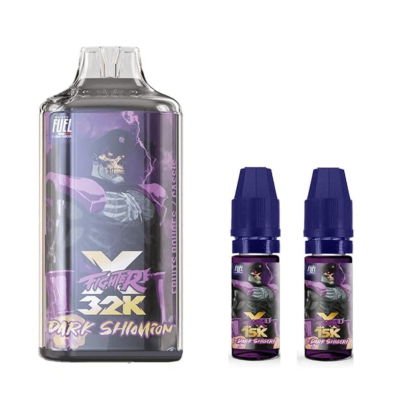 Puff Fighter X 32K Dark Shigeri Fighter Fuel | Le Vapoteur Discount