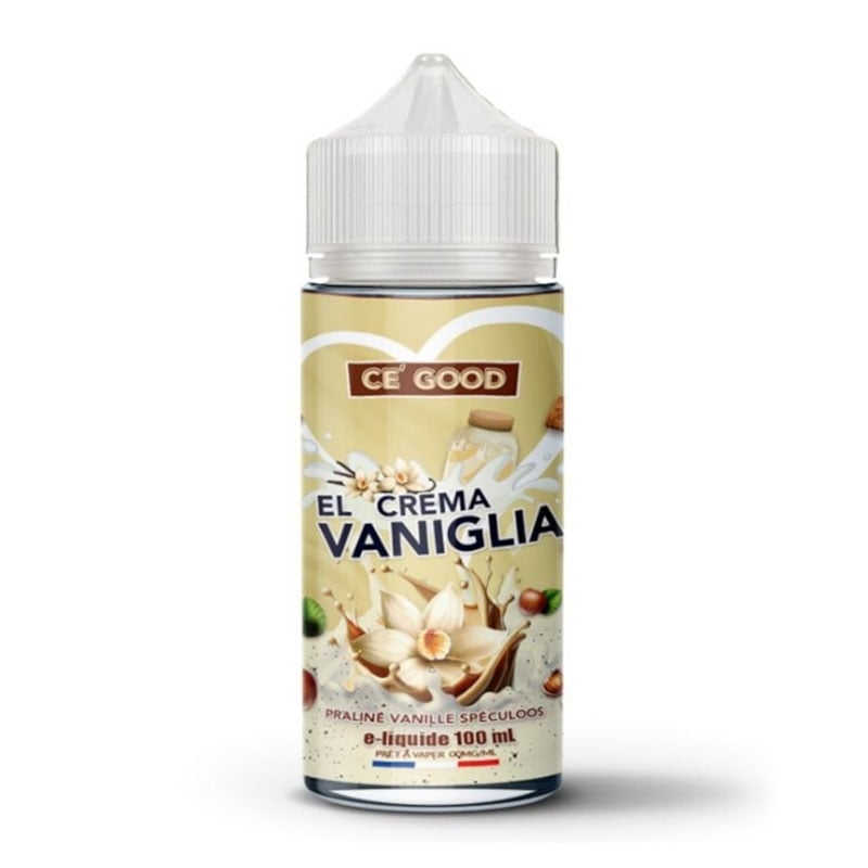 Eliquide El Crema Vaniglia 100 ml - CE'Good pas cher | Le Vapoteur Discount