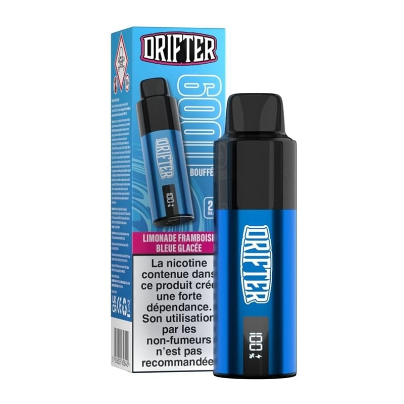 Puff Drifter Bar 6000 Blue Razz Lemonade Ice | Le Vapoteur Discount