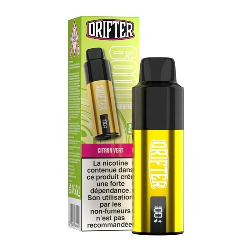 Puff Drifter Bar 6000 Lemon and Lime | Le Vapoteur Discount