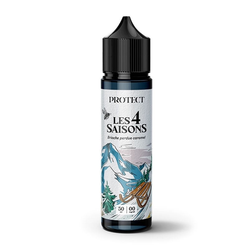e-liquide Brioche Perdue Caramel 50 ml Les 4 Saisons - Protect pas cher