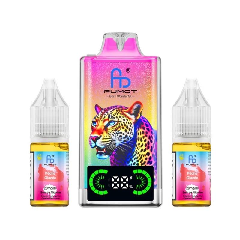 Puff Fumot Leopard 40K Summer Peach Ice | Le Vapoteur Discount