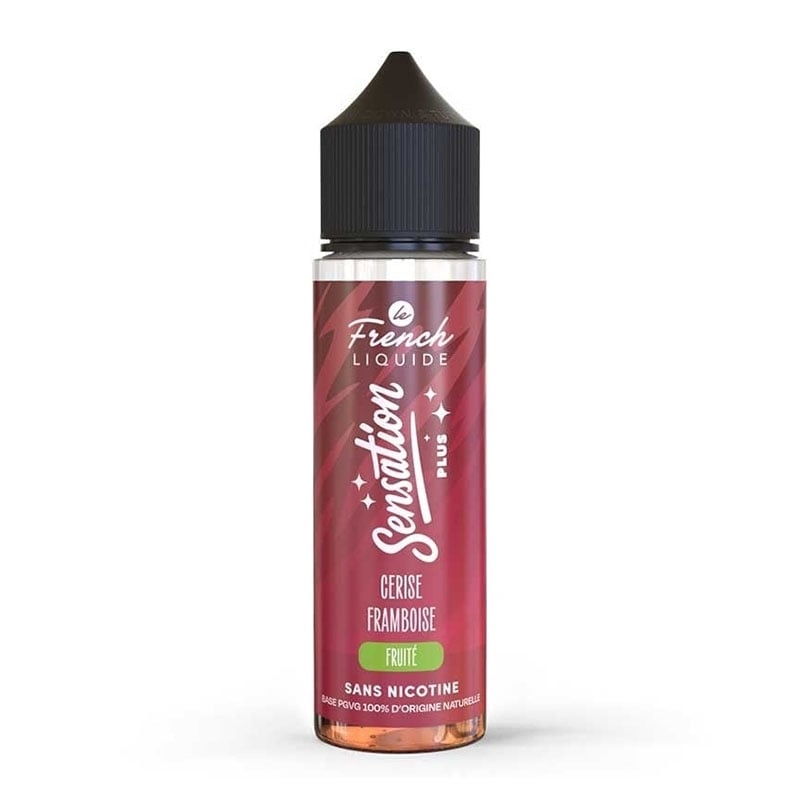 E-liquide Cerise Framboise Sensation Plus 50 ml - Le French Liquide pas cher | Le Vapoteur Discount