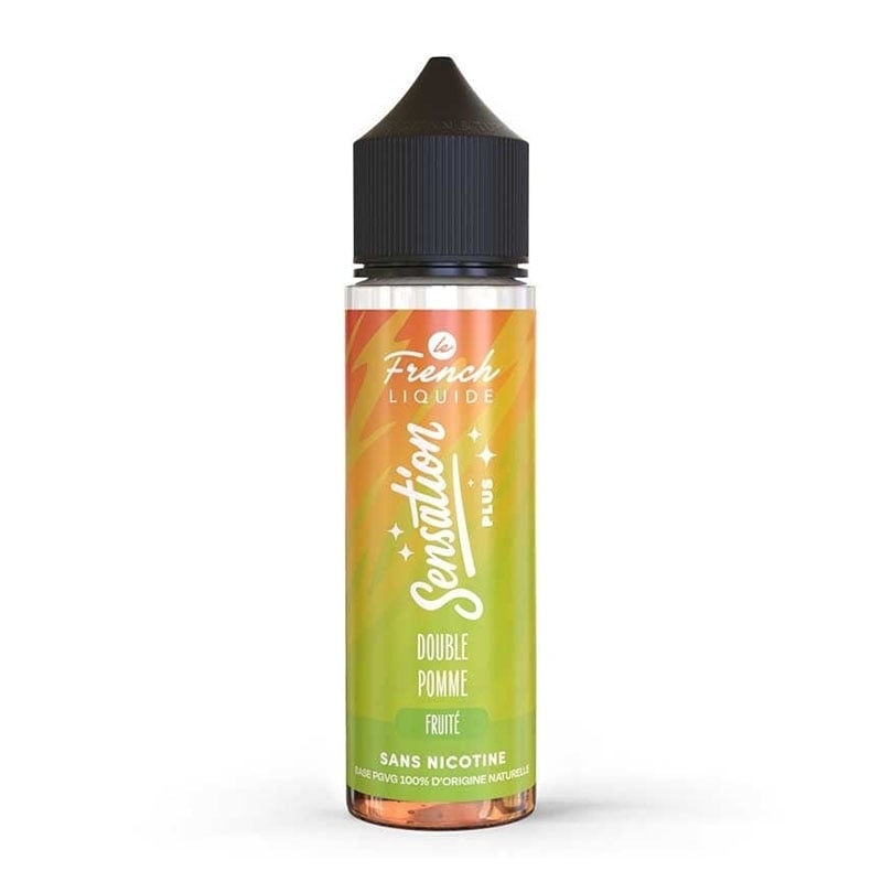 E-liquide Double Pomme Sensation Plus 50 ml - Le French Liquide pas cher | Le Vapoteur Discount