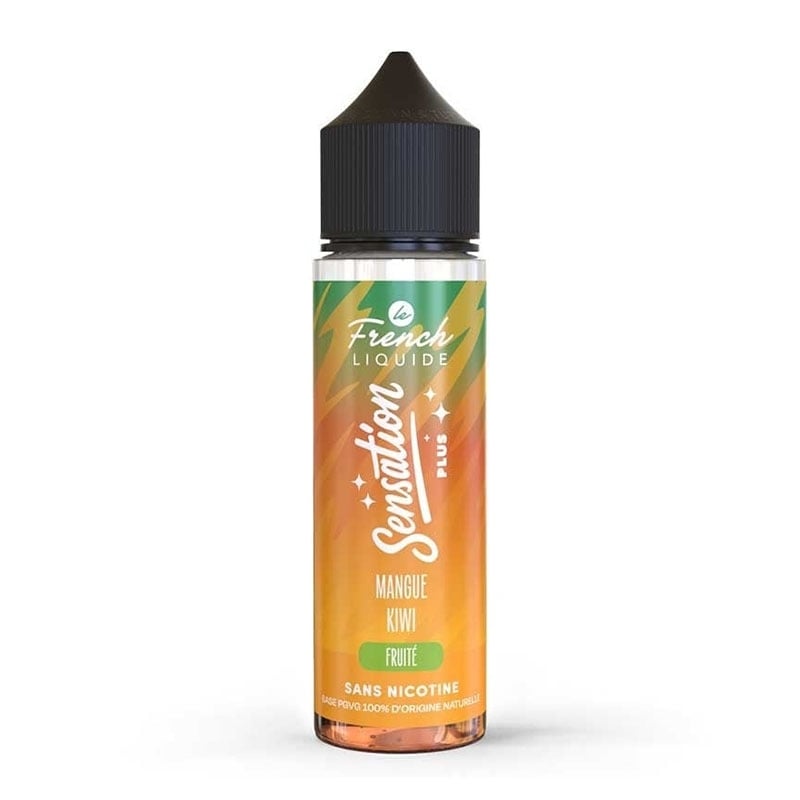 E-liquide Mangue Kiwi Sensation Plus 50 ml - Le French Liquide pas cher | Le Vapoteur Discount