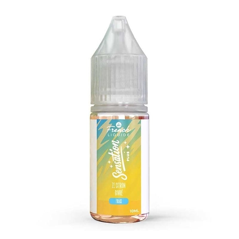 E-liquide Citron Givré Sensation Plus 10 ml - Le French Liquide pas cher | Le Vapoteur Discount