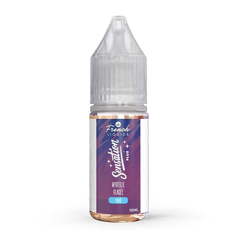 E-liquide Myrtille Glacée Sensation Plus 10 ml - Le French Liquide pas cher | Le Vapoteur Discount