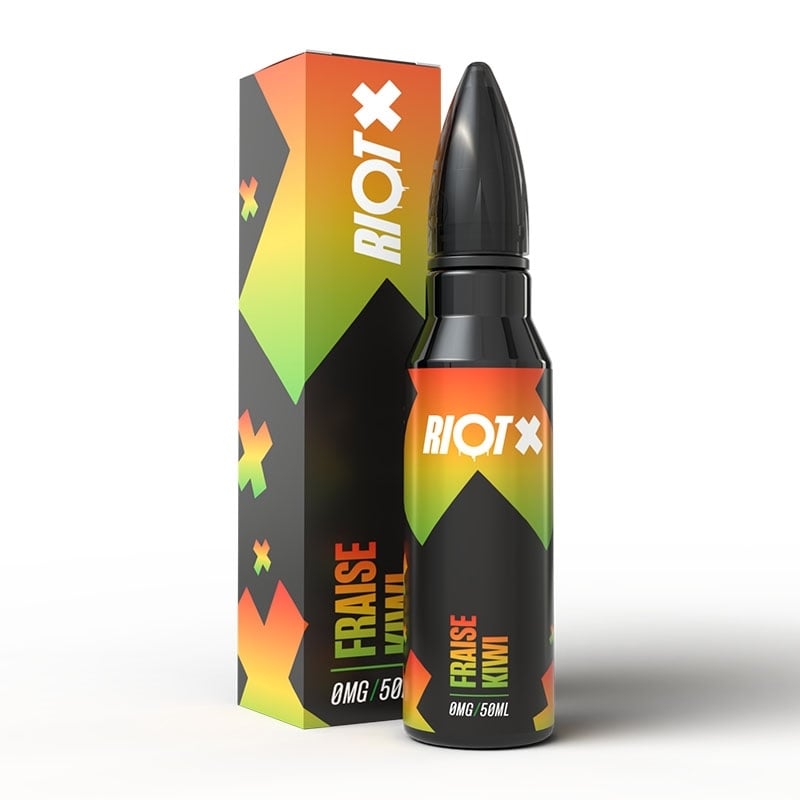 e-liquide Fraise Kiwi 50 ml - Riot X pas cher
