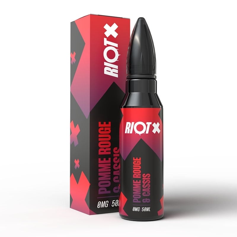 e-liquide Pomme Rouge et Cassis 50 ml - Riot X pas cher