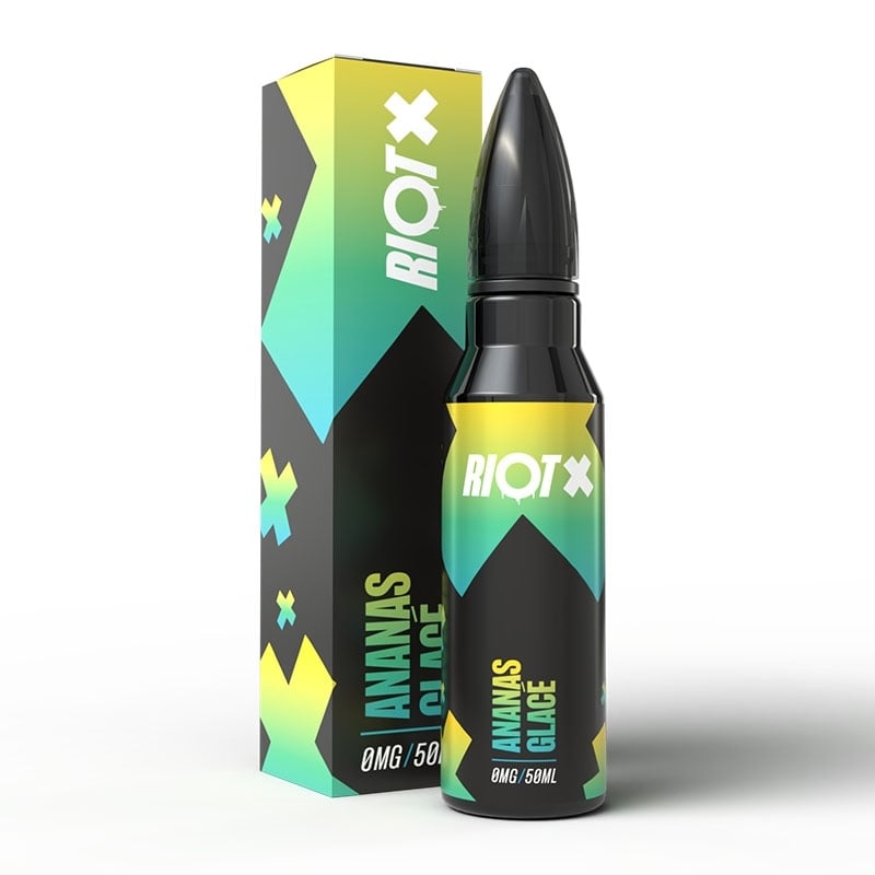 e-liquide Ananas Glacé 50 ml - Riot X pas cher