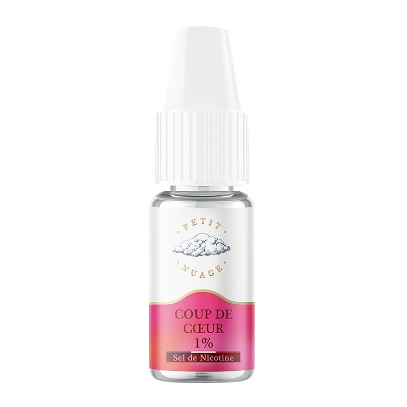 e-liquide Coup de Cœur Sel de Nicotine 10 ml - Petit Nuage pas cher