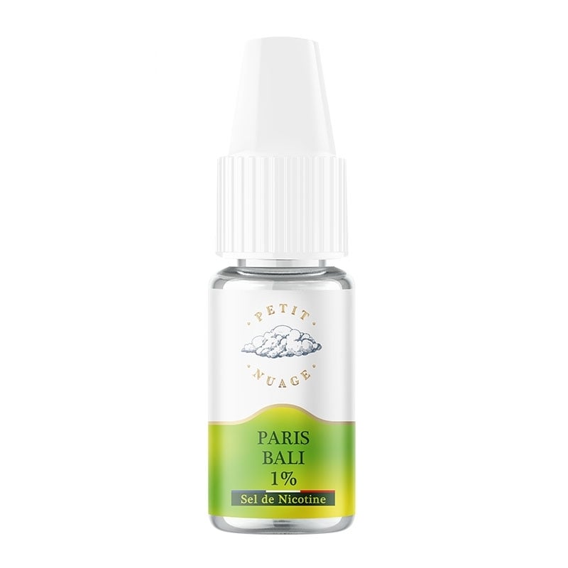 e-liquide Paris Bali Sel de Nicotine 10 ml - Petit Nuage pas cher