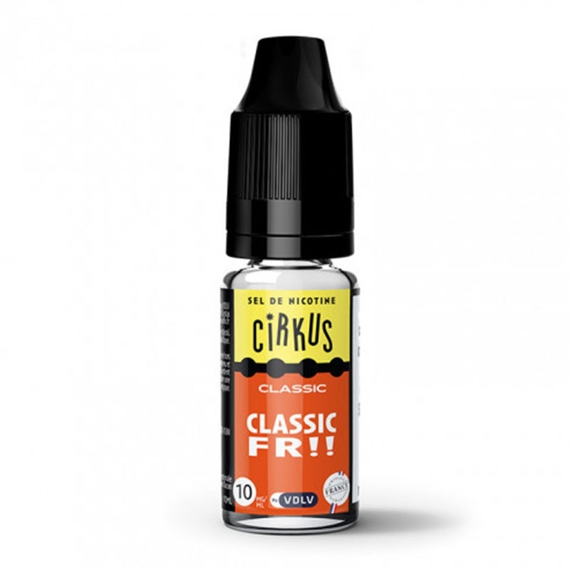 e-liquid Classic FR nicotine salts 10 ml - Cirkus cheap