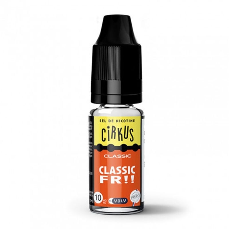 e-liquide Classic FR sels de nicotine 10 ml - Cirkus pas cher