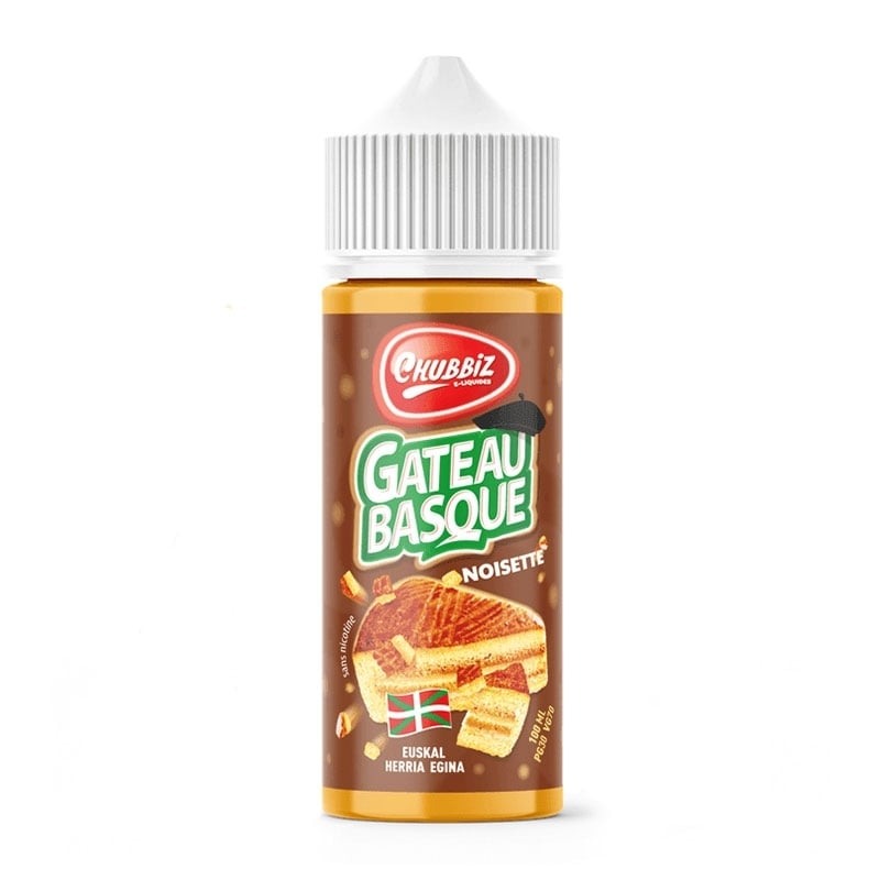 Eliquide Gâteau Basque Noisette 100 ml - Chubbiz pas cher | Le Vapoteur Discount