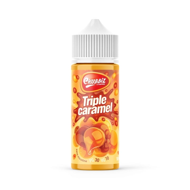 Eliquide Triple Caramel 100 ml - Chubbiz pas cher | Le Vapoteur Discount
