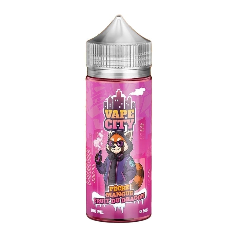E-liquide Pêche Mangue Fruit du Dragon 100 ml - Vape City pas cher | Le Vapoteur Discount