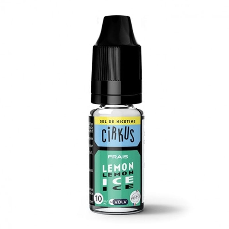e-liquide Lemon Ice sels de nicotine 10 ml - Cirkus pas cher