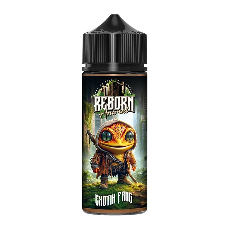 E-liquide Exotic Frog Reborn Animal 100 ml - El Jefe Juice pas cher | Le Vapoteur Discount