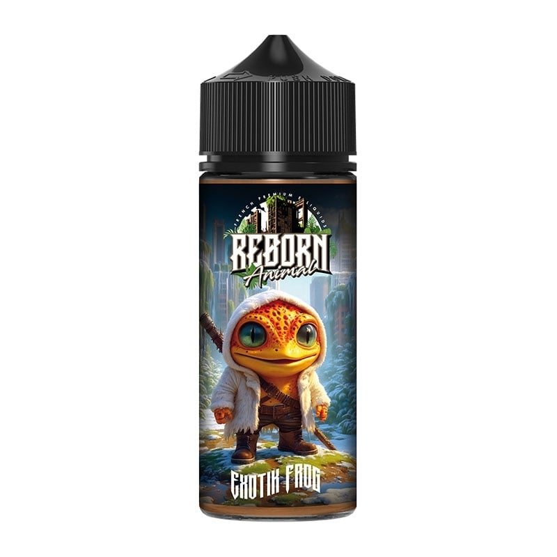 E-liquide Exotic Frog Fresh Reborn Animal 100 ml - El Jefe Juice pas cher | Le Vapoteur Discount