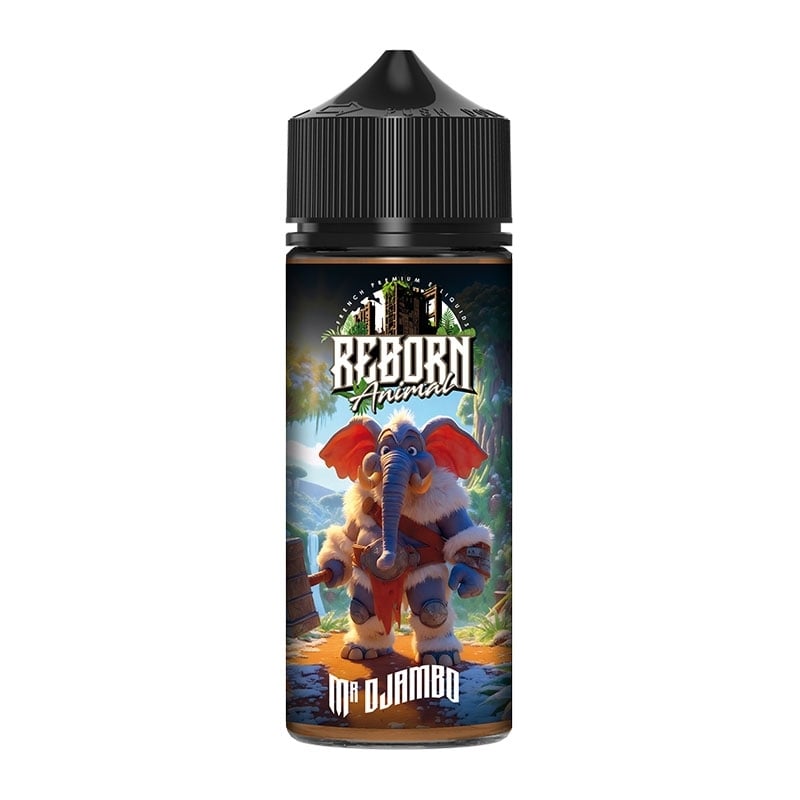 E-liquide Mr Djambo Fresh Reborn Animal 100 ml - El Jefe Juice pas cher | Le Vapoteur Discount
