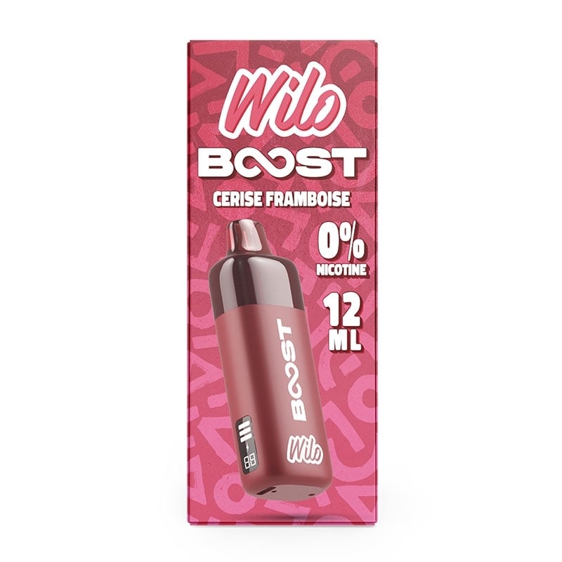 Starter Kit Wilo Boost Cerise Framboise 12K - Wilo pas cher | Le Vapoteur Discount