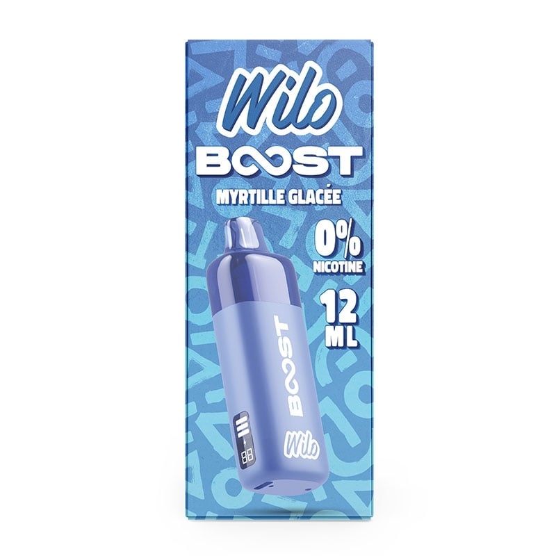 Starter Kit Wilo Boost Myrtille Glacée 12K - Wilo pas cher | Le Vapoteur Discount