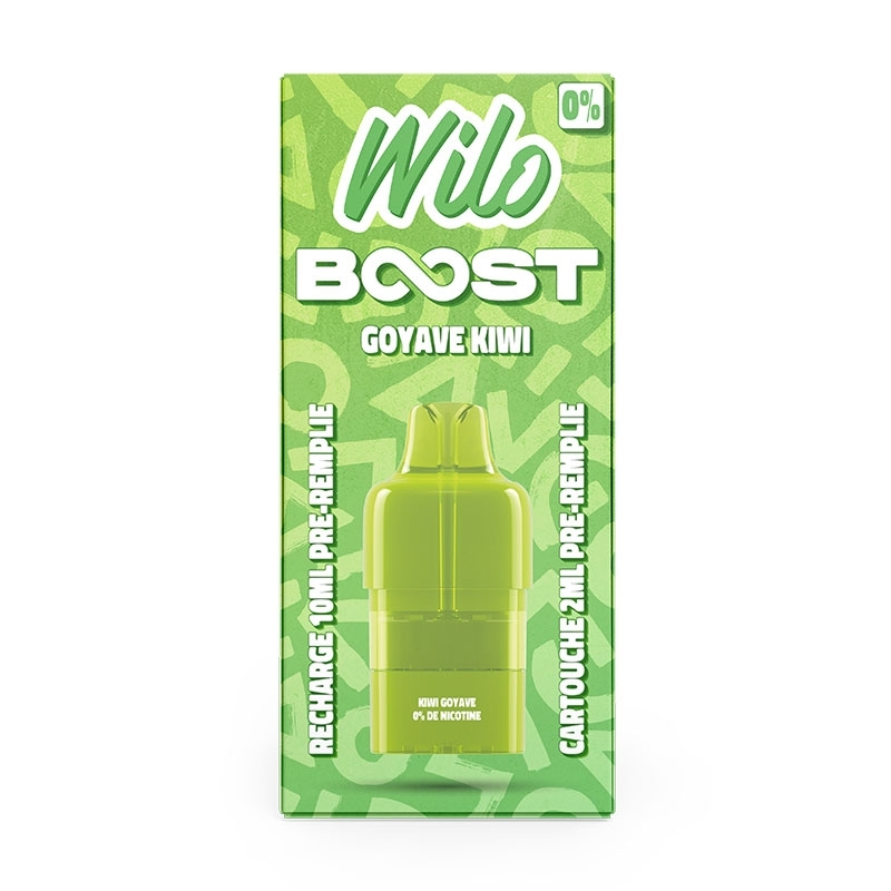 Wilo Boost Guava Kiwi 12K Cartridges - Wilo cheap