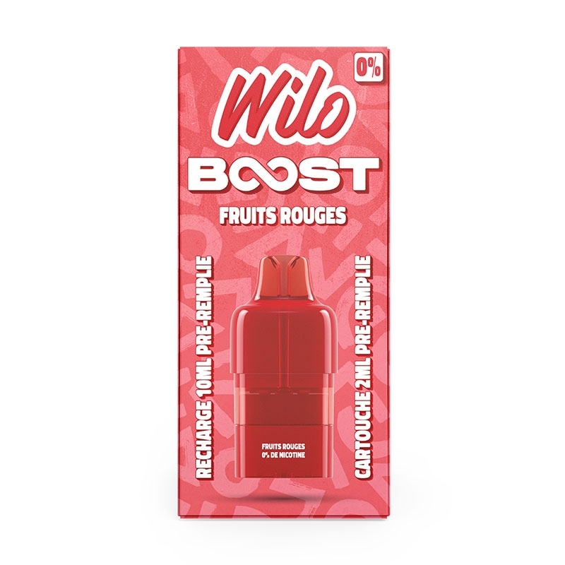 Wilo Boost Red Fruits 12K Cartridges - Wilo cheap