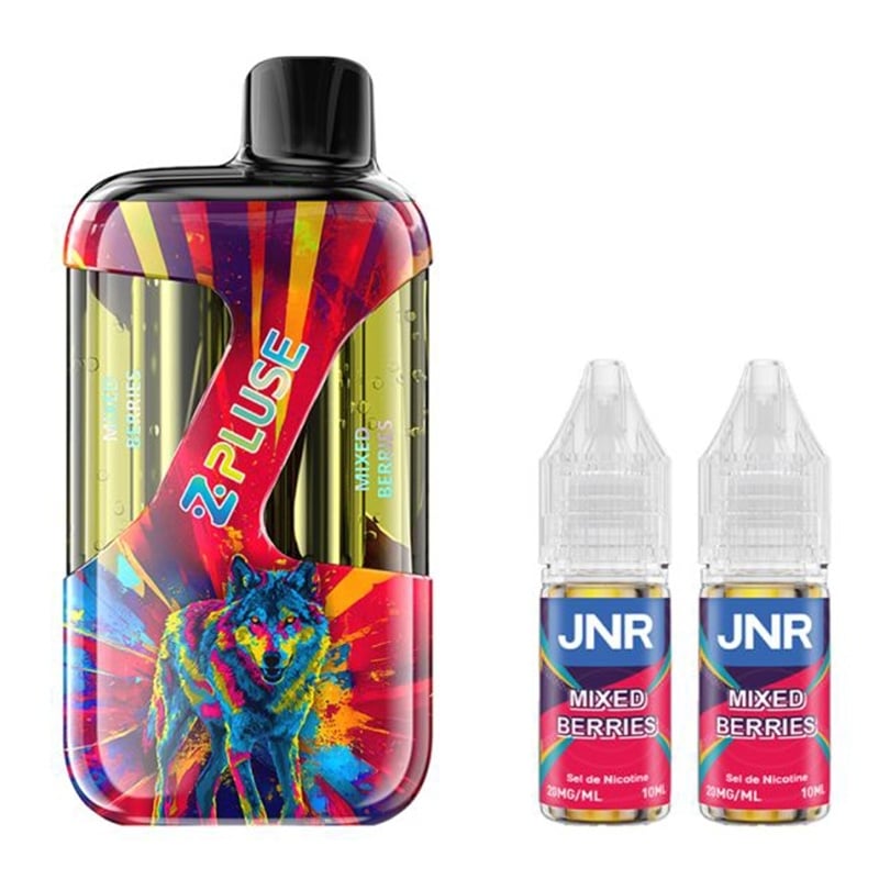 Puff JNR Zpluse 42K Mixed Berries | Le Vapoteur Discount