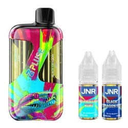 Puff JNR ZPluse 42K Strawberry Kiwi & Black Dragon Ice - JNR