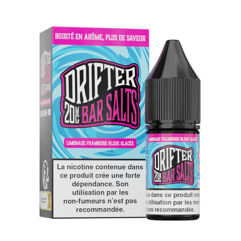 Iced Blue Raspberry Lemonade Nic Salt Bar 10 ml - Drifter