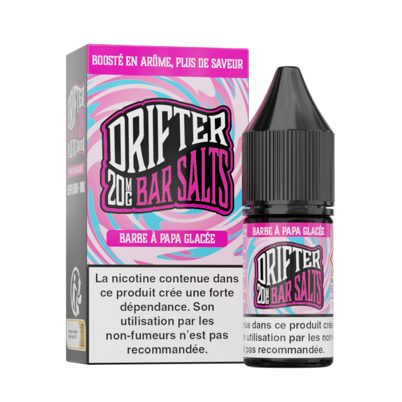 Iced Cotton Candy Nic Salt Bar 10 ml - Drifter E-liquid