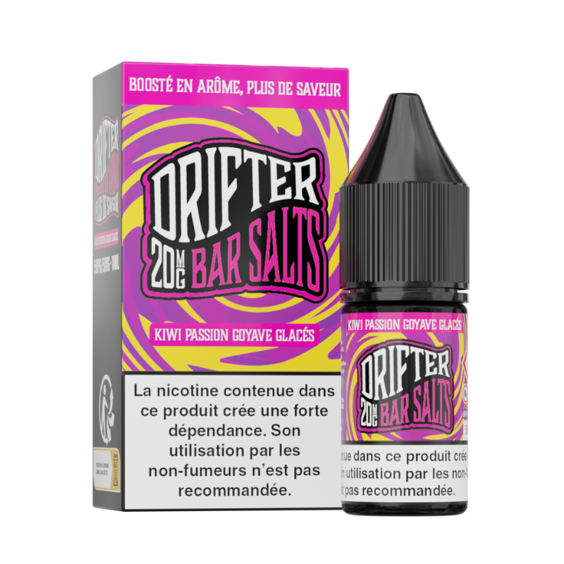 Iced Passion Kiwi Guava Nic Salt Bar 10 ml - Drifter