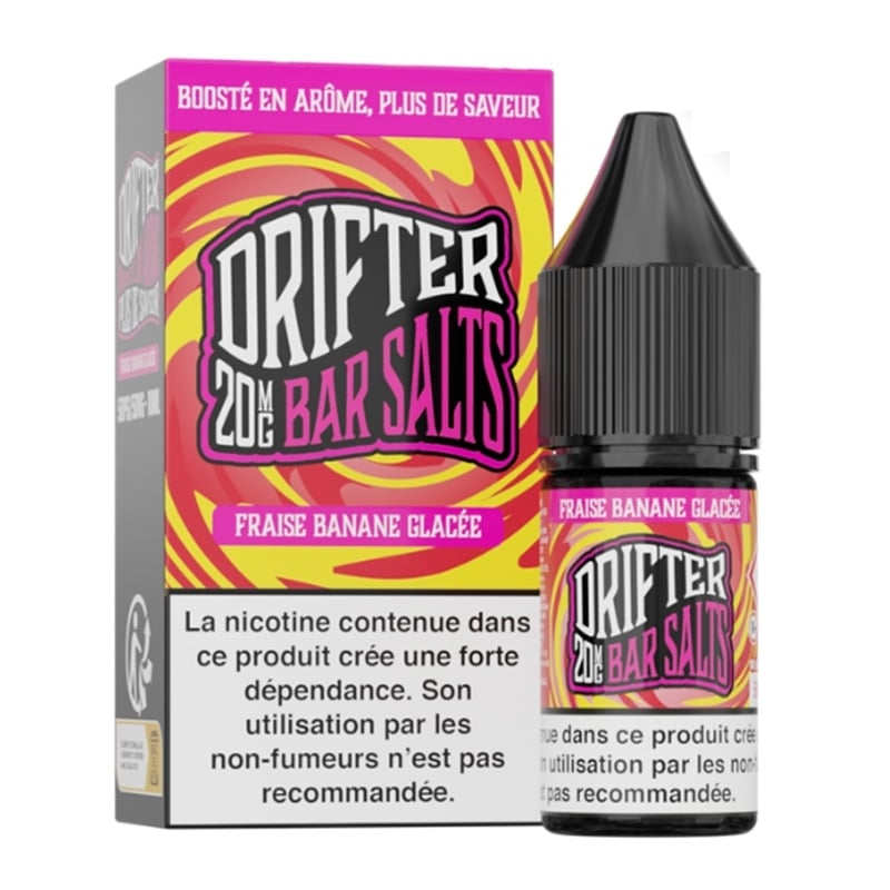 Eliquide Fraise Banane Glacée Nic Salt Bar Drifter | Le Vapoteur Discount