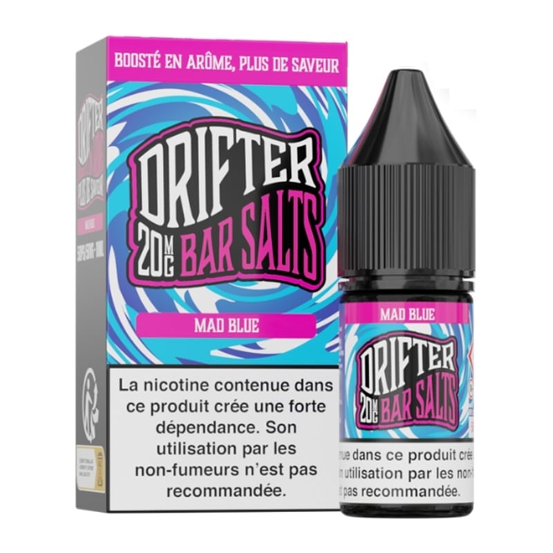 Eliquide Mad Blue Nic Salt Bar Drifter | Le Vapoteur Discount