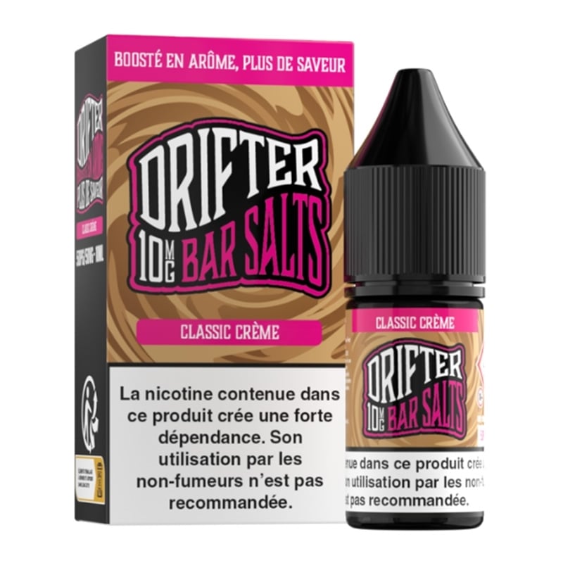 Eliquide Classic Crème Nic Salt Bar Drifter | Le Vapoteur Discount