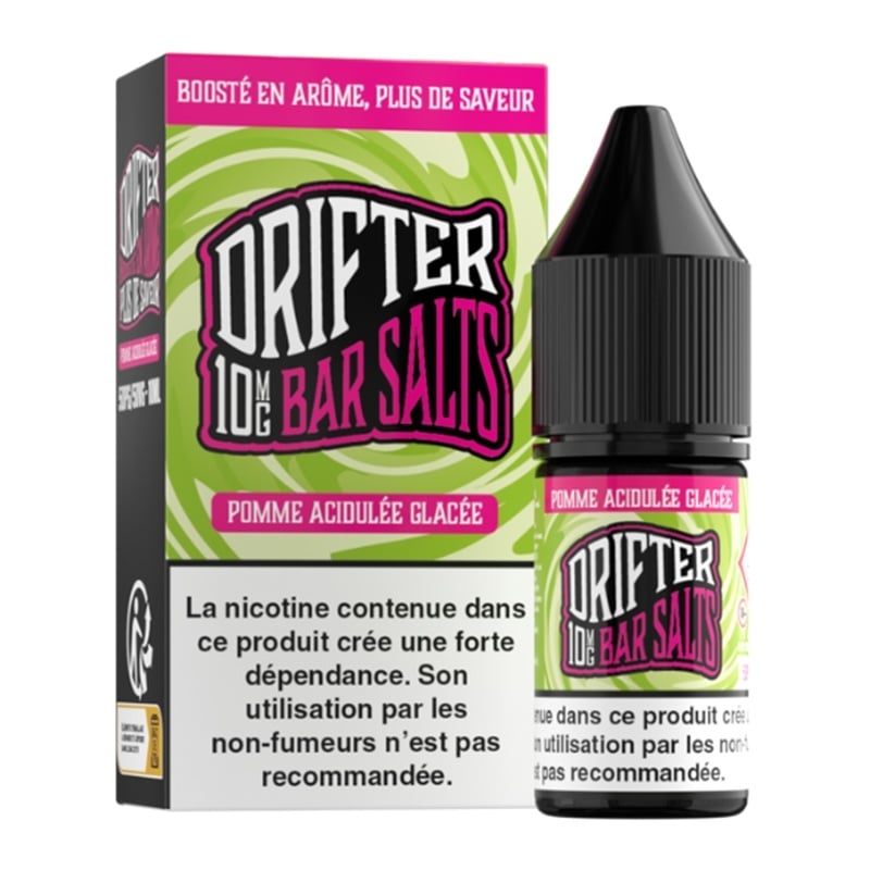 Eliquide Pomme Acidulée Glacée Nic Salt Bar Drifter | Le Vapoteur Discount