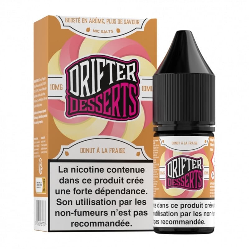 Strawberry Donut Nic Salt Bar 10 ml - Drifter