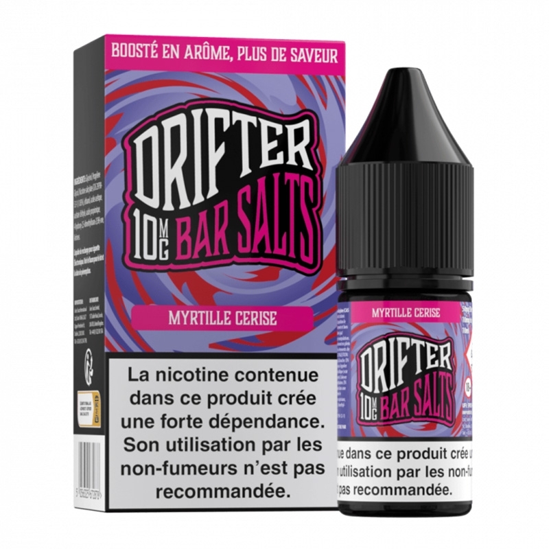 Eliquide Myrtille Cerise Nic Salt Bar Drifter | Le Vapoteur Discount