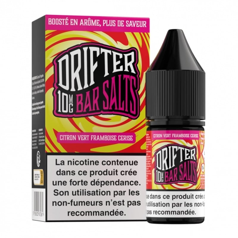 Lime Raspberry Cherry Nic Salt Bar 10 ml - Drifter