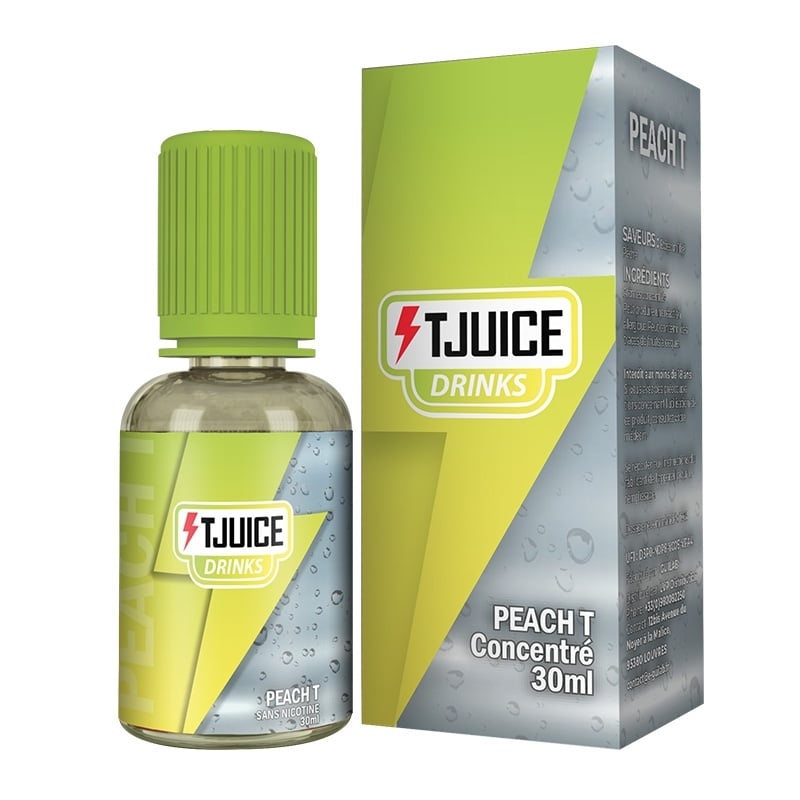 Concentré Peach T 30 ml Drinks - T-Juice pas cher