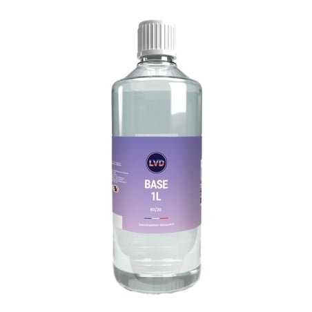 Base 1 L 80/20 PG/VG - Le Vapoteur Discount pas cher