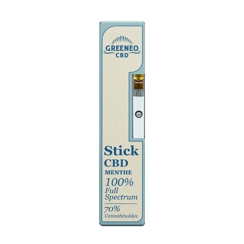 e-liquide Pen Stick CBD Menthe 70 % - Greeneo pas cher