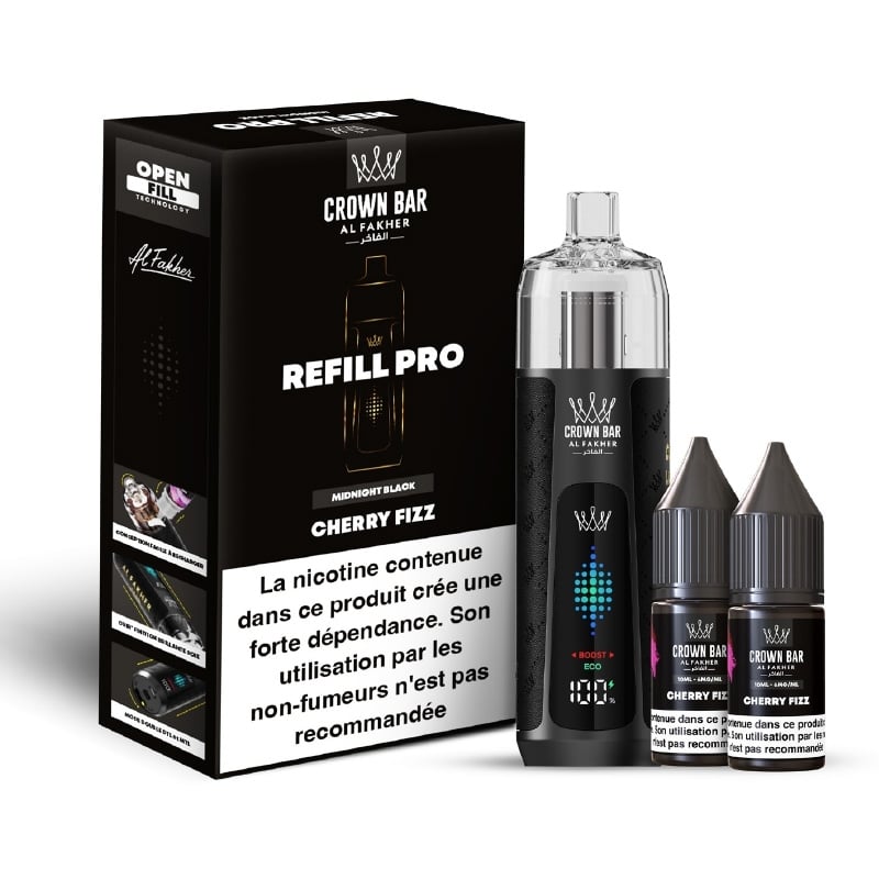 Pull Al Fakher Crown Bar Refill Pro Cherry Fizz | Le Vapoteur Discount